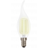 Светодиодная лампа LED FIL свеча на ветру Smartbuy 8W E14 SBL-C37FCan-8-27K-E14